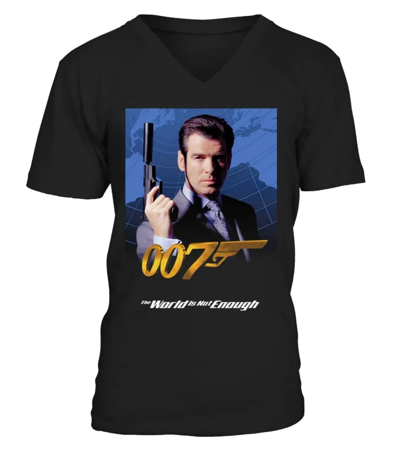 006. The World Is Not Enough BK Camiseta cuello en V Unisex