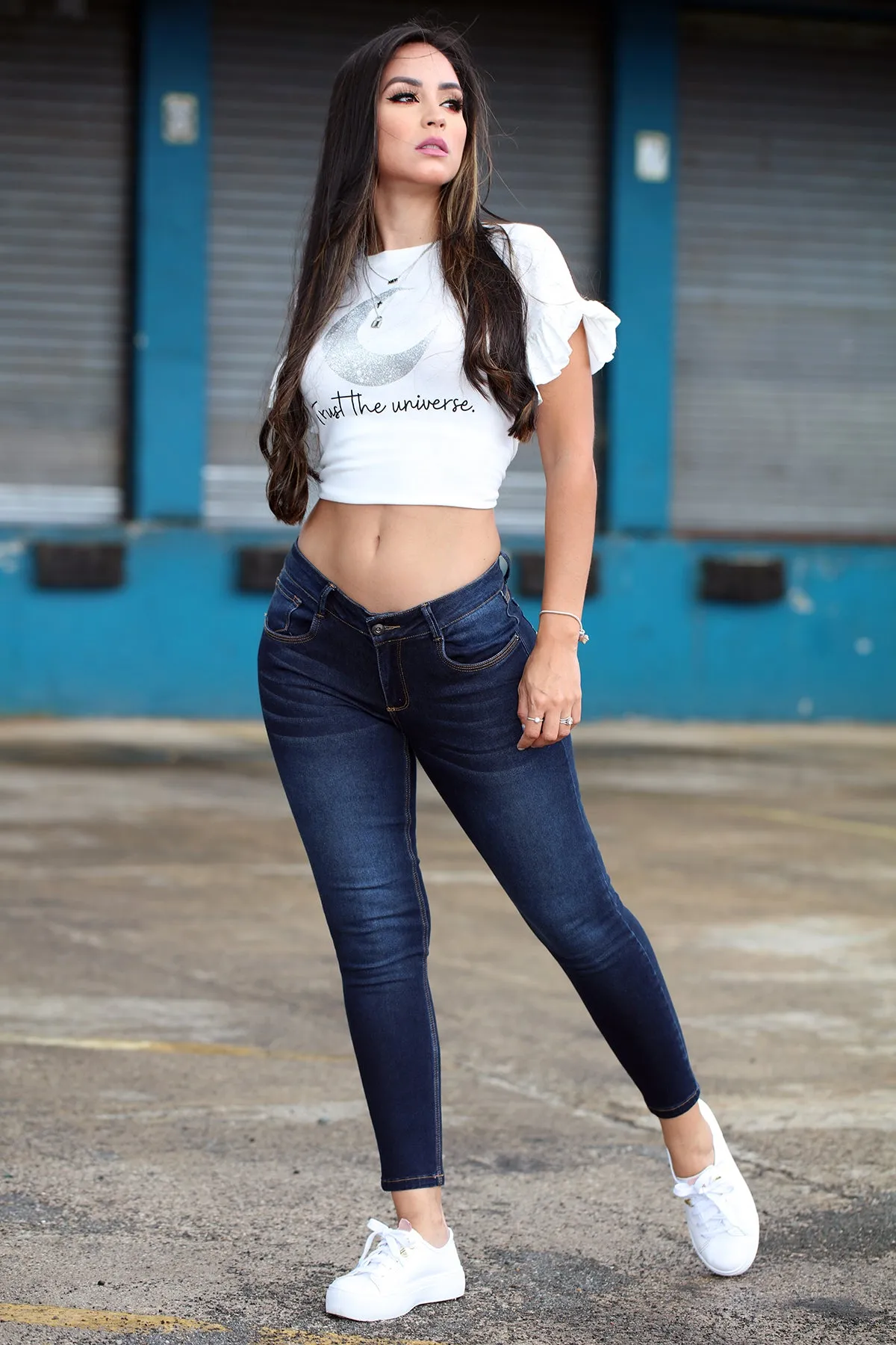 1723 Skinny Jean Woman by Scarcha