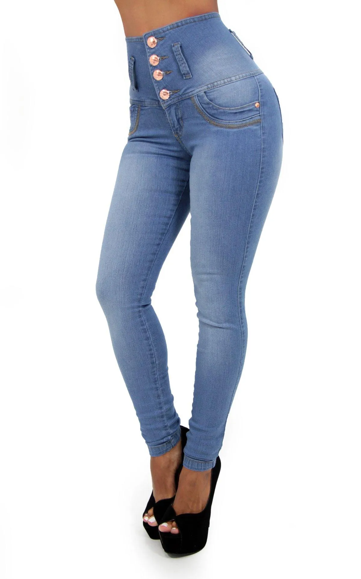 17332 Maripily High Waist Skinny Jean