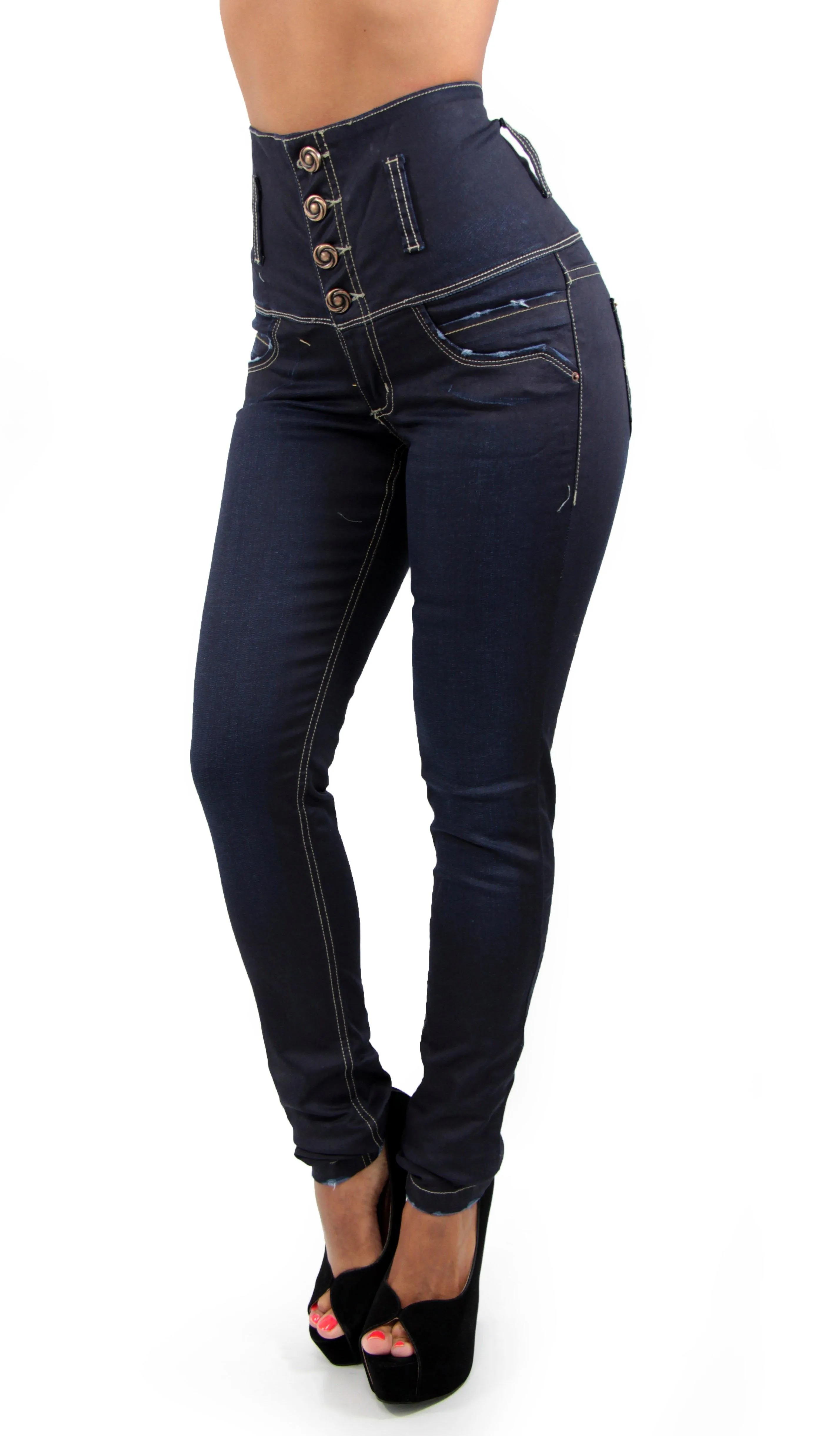 17352 Maripily High Waist Skinny Jean
