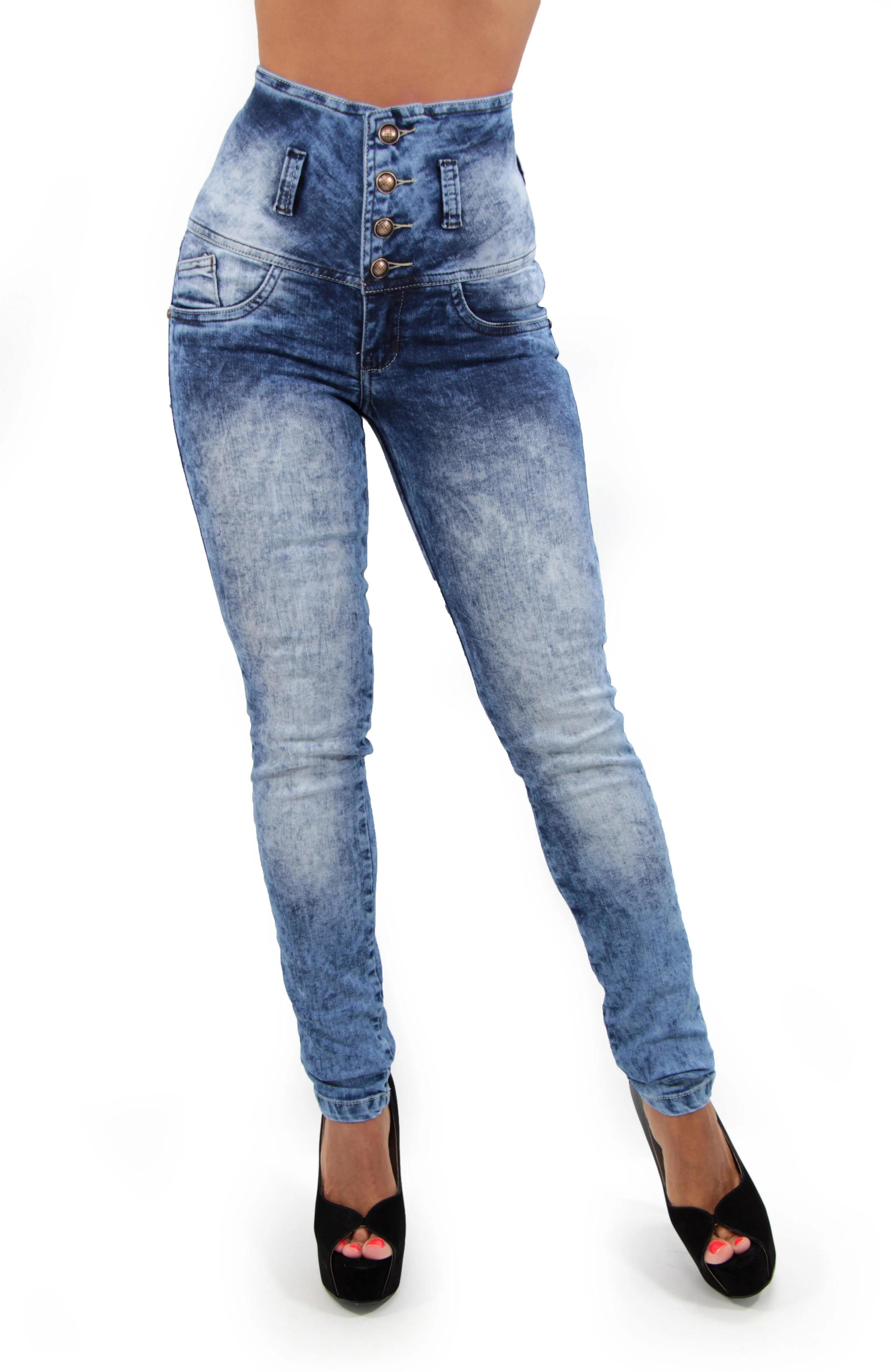 17355 High Waisted Maripily Skinny Jean
