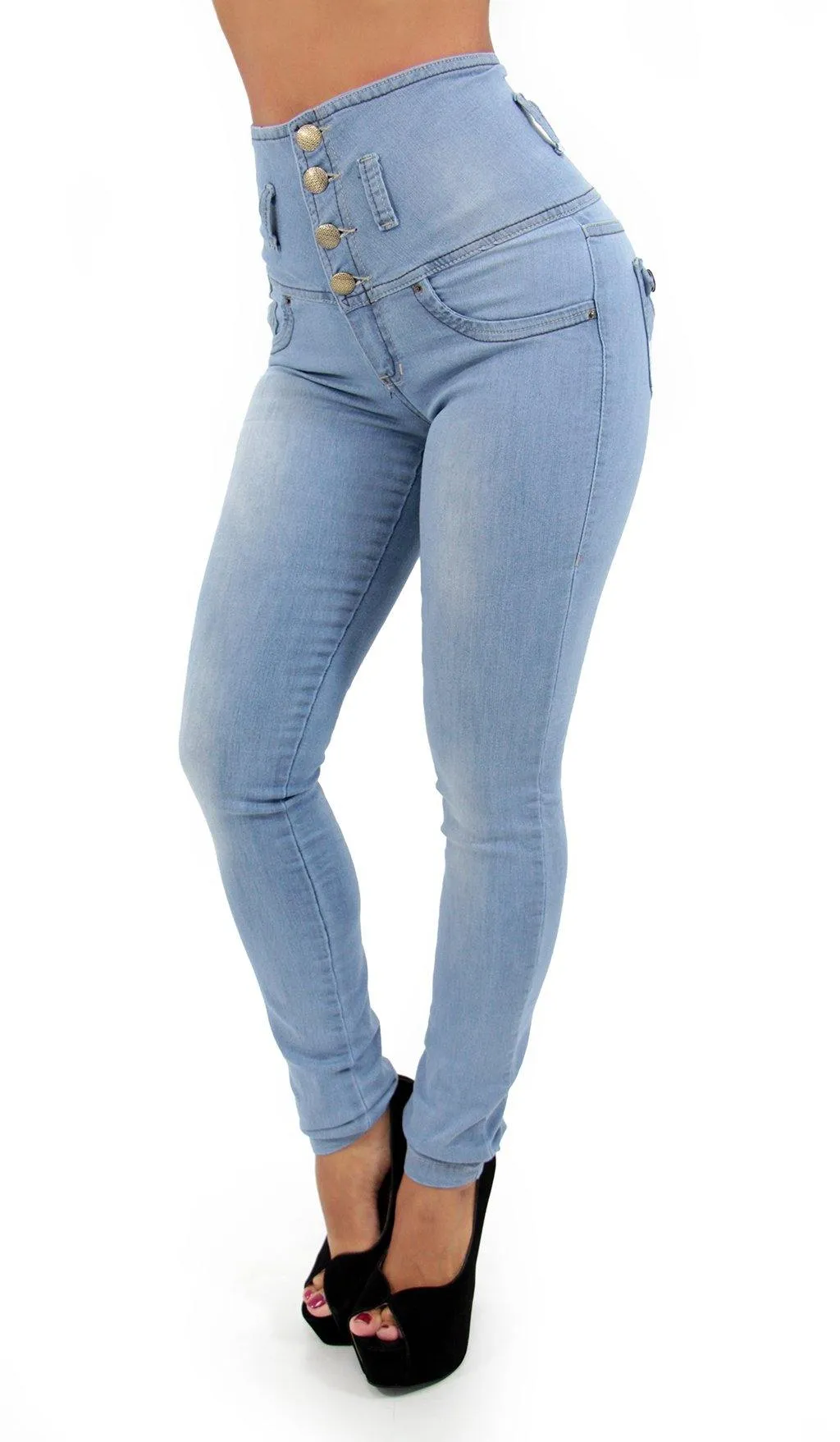 17393 Maripily High Waist Skinny Jean