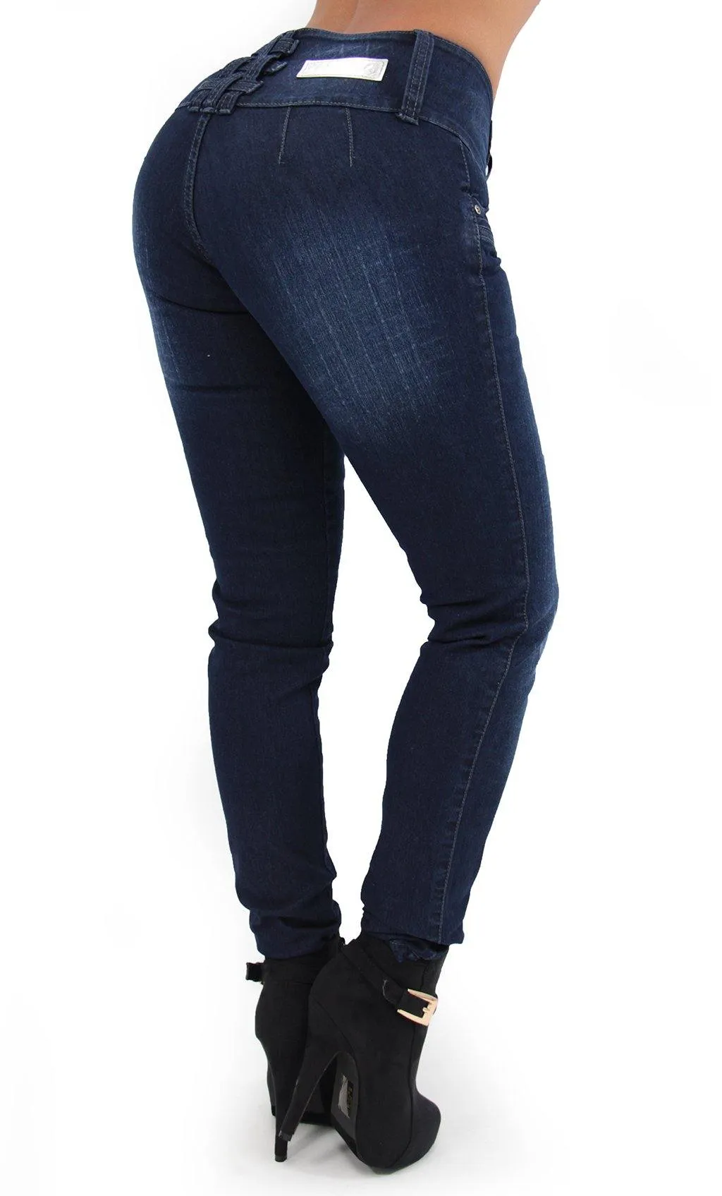 17467 Triple Button Maripily Skinny Jean