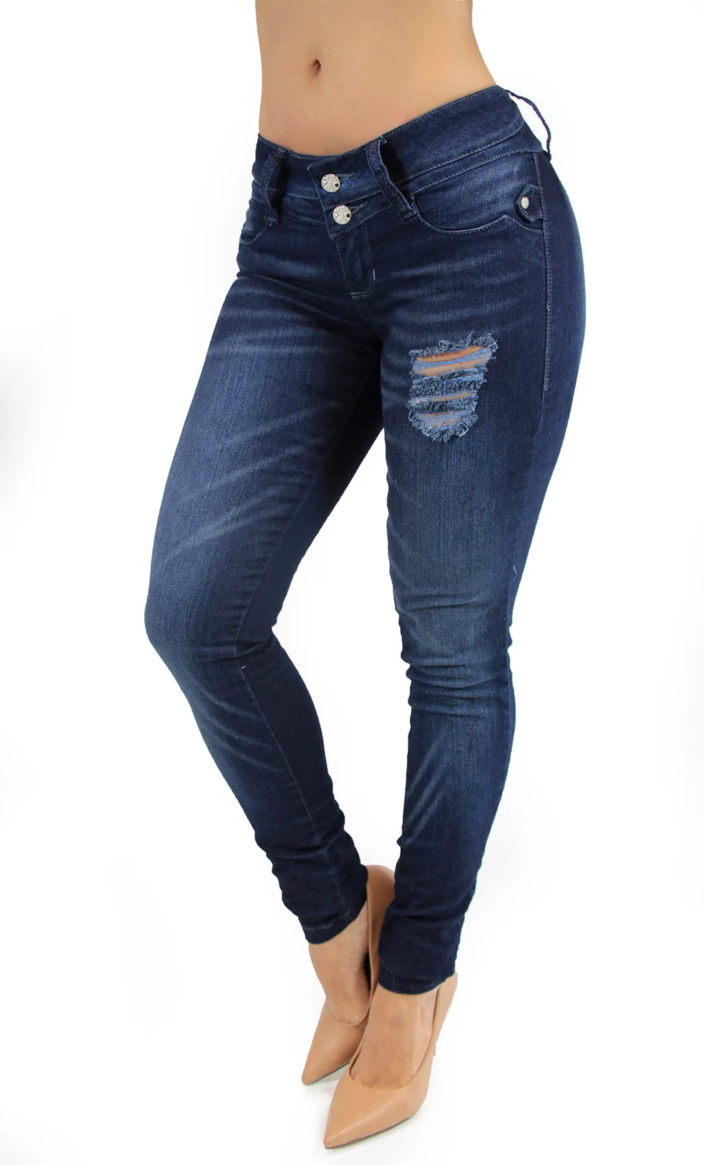 17526 Destroyed Maripily Skinny Jean
