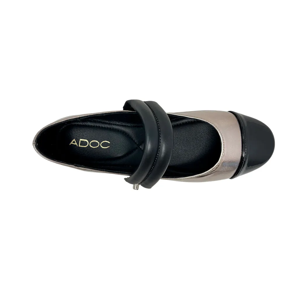ADOC Ballerinas Sakura color plateado