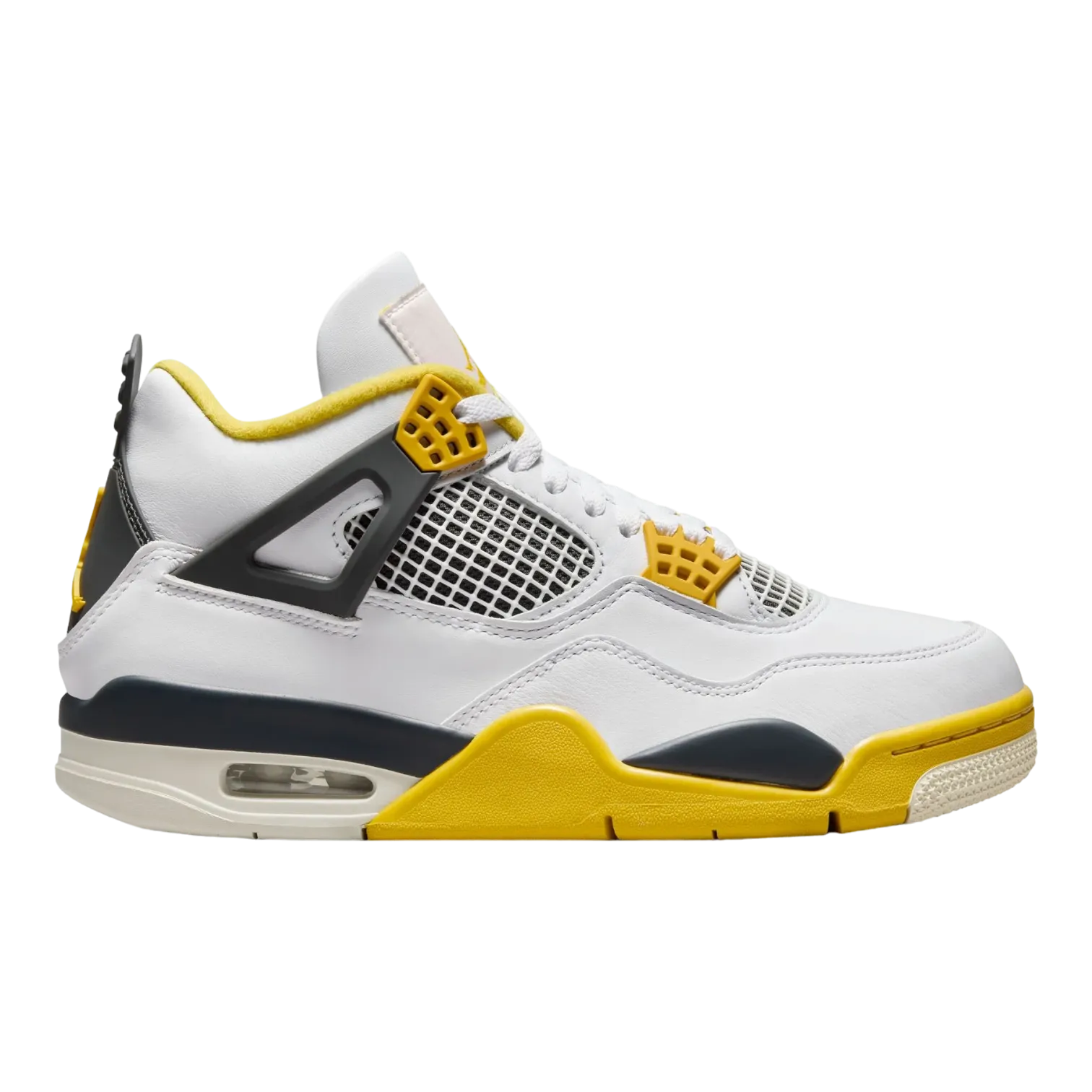 AIR JORDAN 4 RETRO 'VIVID SULFUR' FOR WOMEN AQ9129101