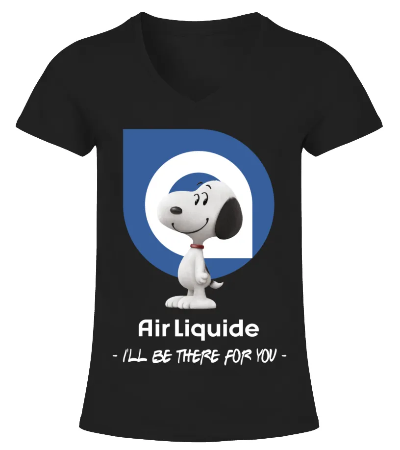 Air Liquide Camiseta cuello pico Mujer