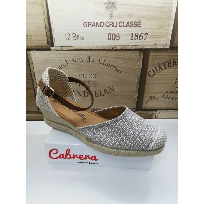 Alpargata Cuña Yute Primorose Cabrera 7002