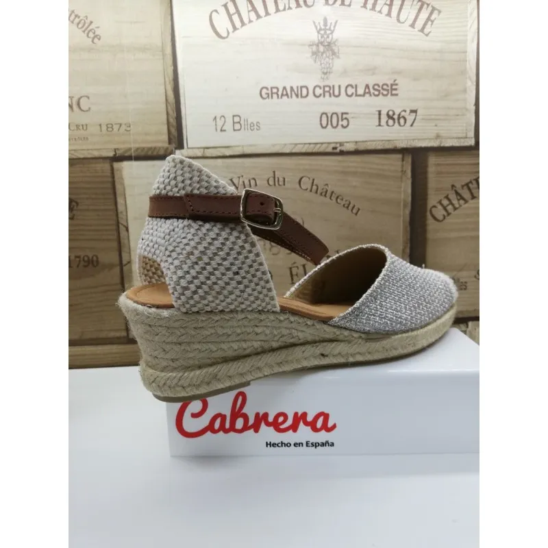 Alpargata Cuña Yute Primorose Cabrera 7002