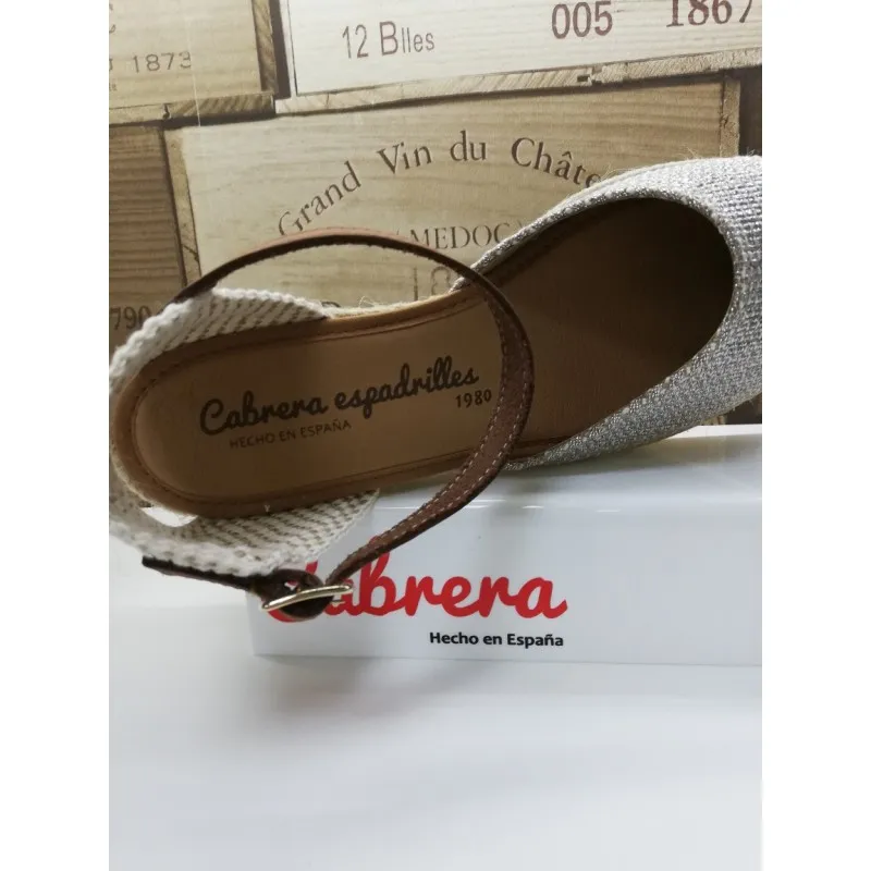 Alpargata Cuña Yute Primorose Cabrera 7002