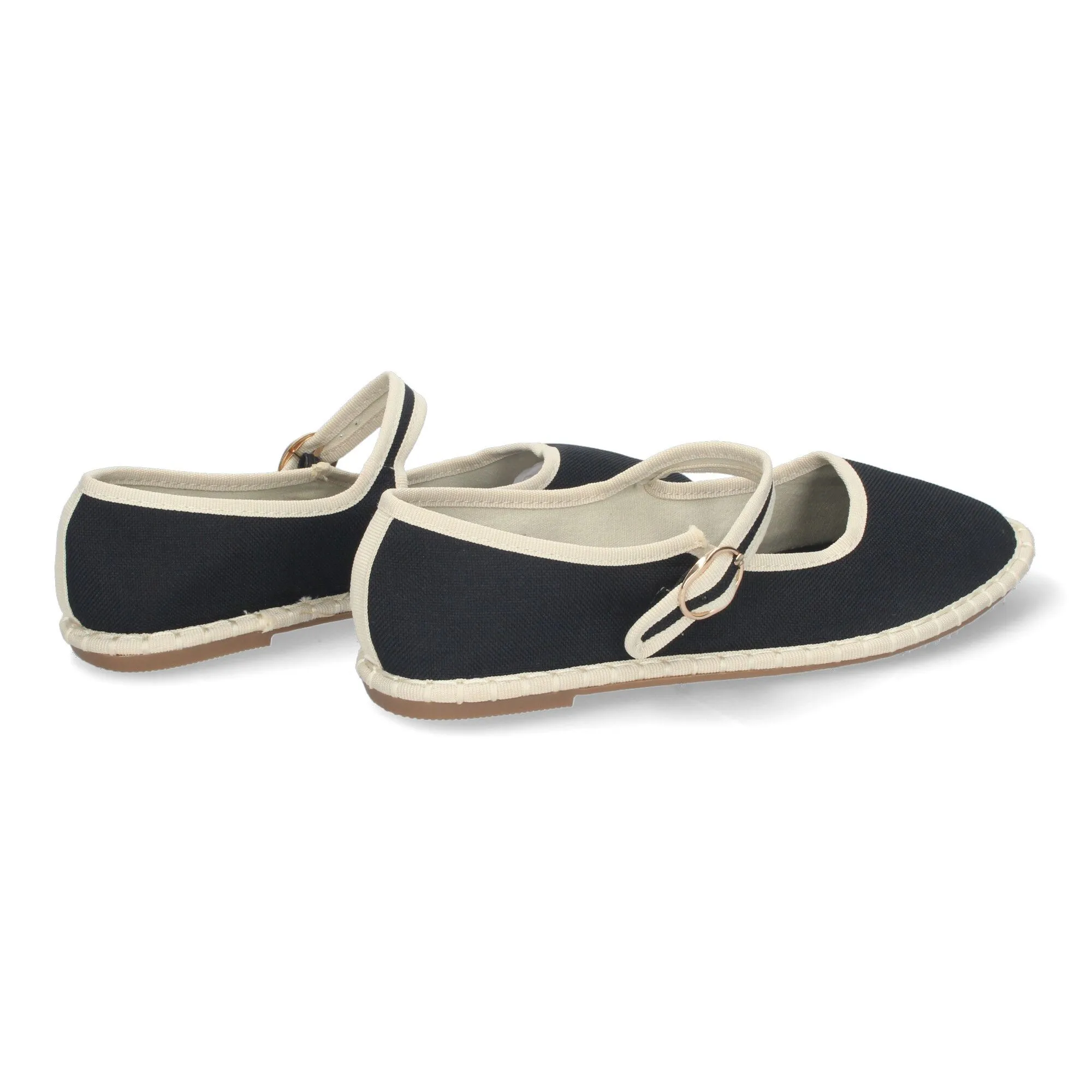 ALPARGATAS PLANAS VENECIANAS CóMODAS PARA MUJER COLOR NEGRO YSDA