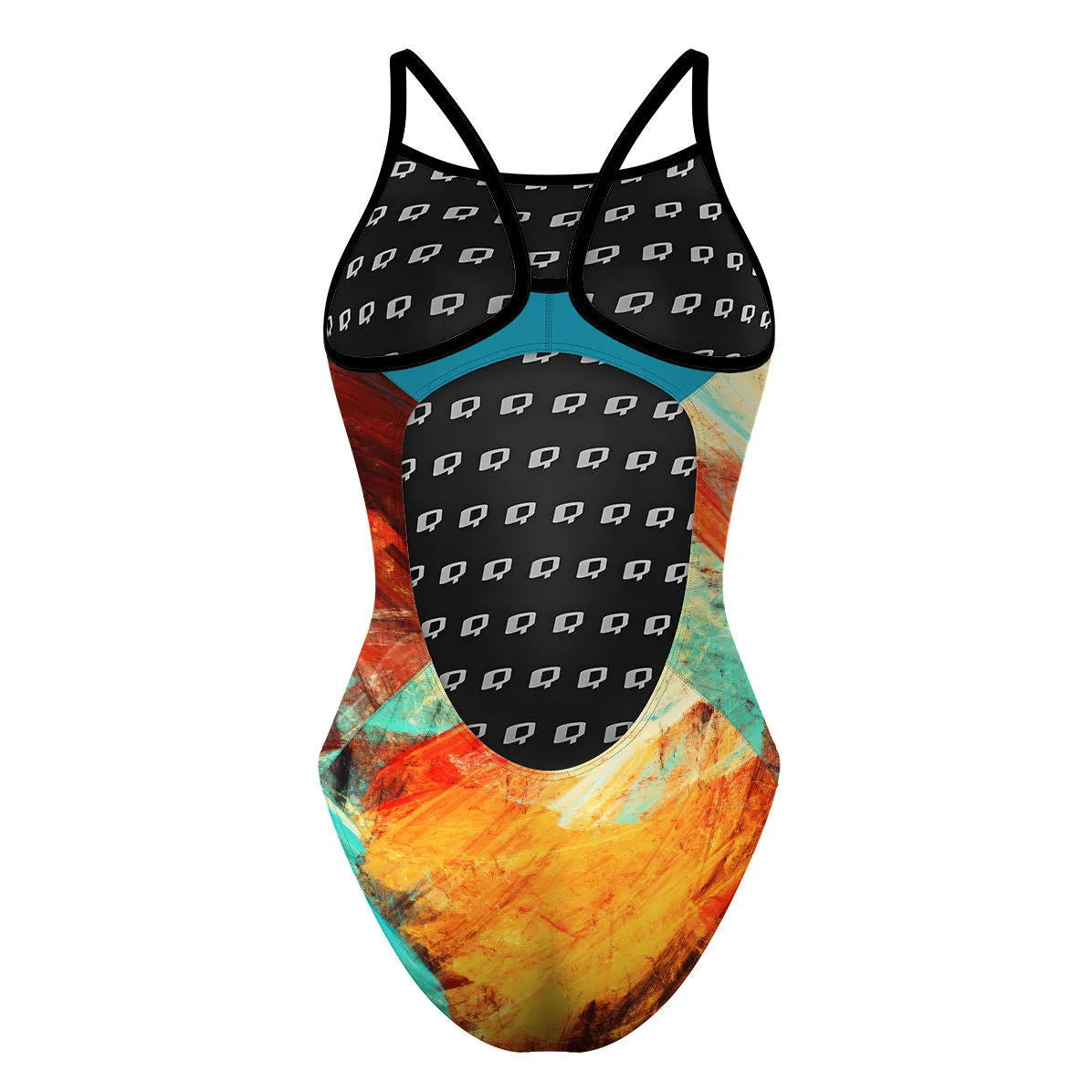 AMBER  SKINNY STRAP SWIMSUIT