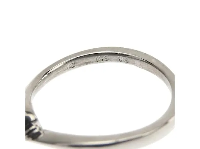 & Other Stories 18Anillo de diamantes de oro k en excelentes condiciones Plata 