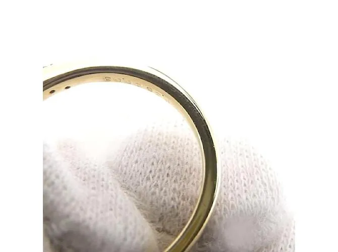 & Other Stories 18Anillo de diamantes K en excelentes condiciones Dorado 