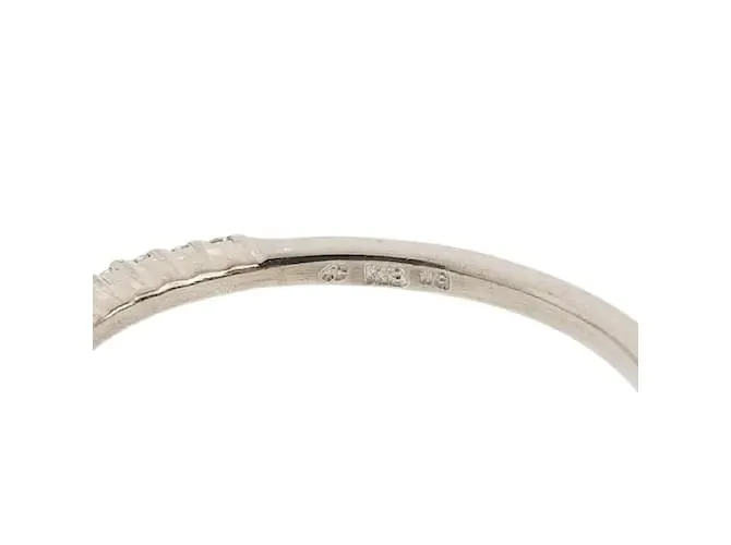 & Other Stories 18Anillo de eternidad de oro k y diamantes en excelentes condiciones Plata 