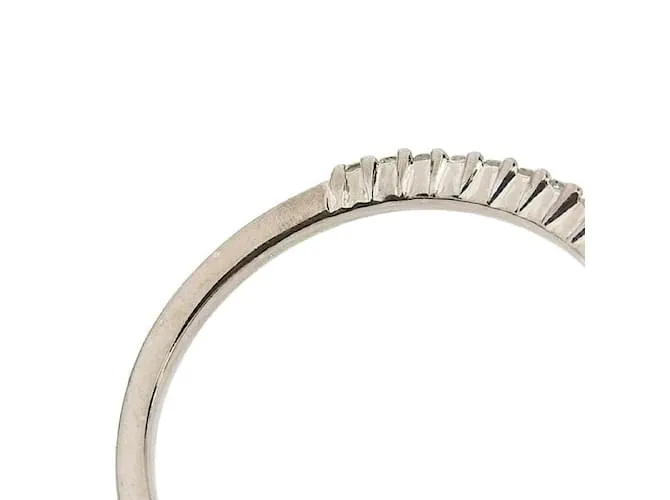 & Other Stories 18Anillo de eternidad de oro k y diamantes en excelentes condiciones Plata 