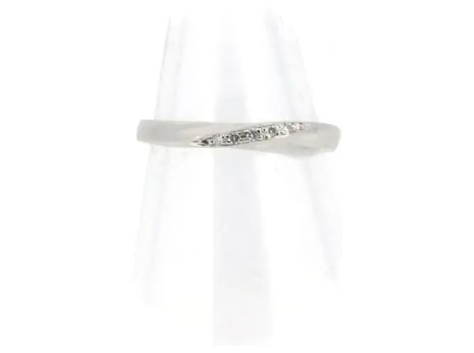 & Other Stories PT950 Tamaño del anillo de diamantes 8 En GRAN estado 