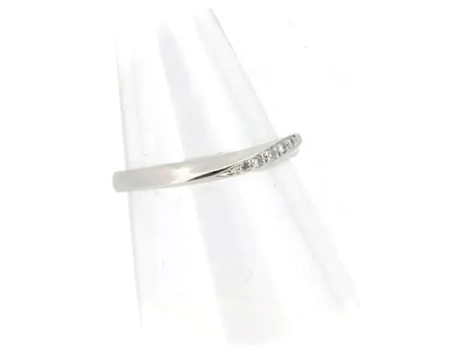 & Other Stories PT950 Tamaño del anillo de diamantes 8 En GRAN estado 