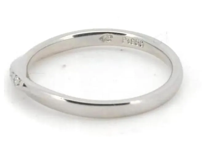 & Other Stories PT950 Tamaño del anillo de diamantes 8 En GRAN estado 