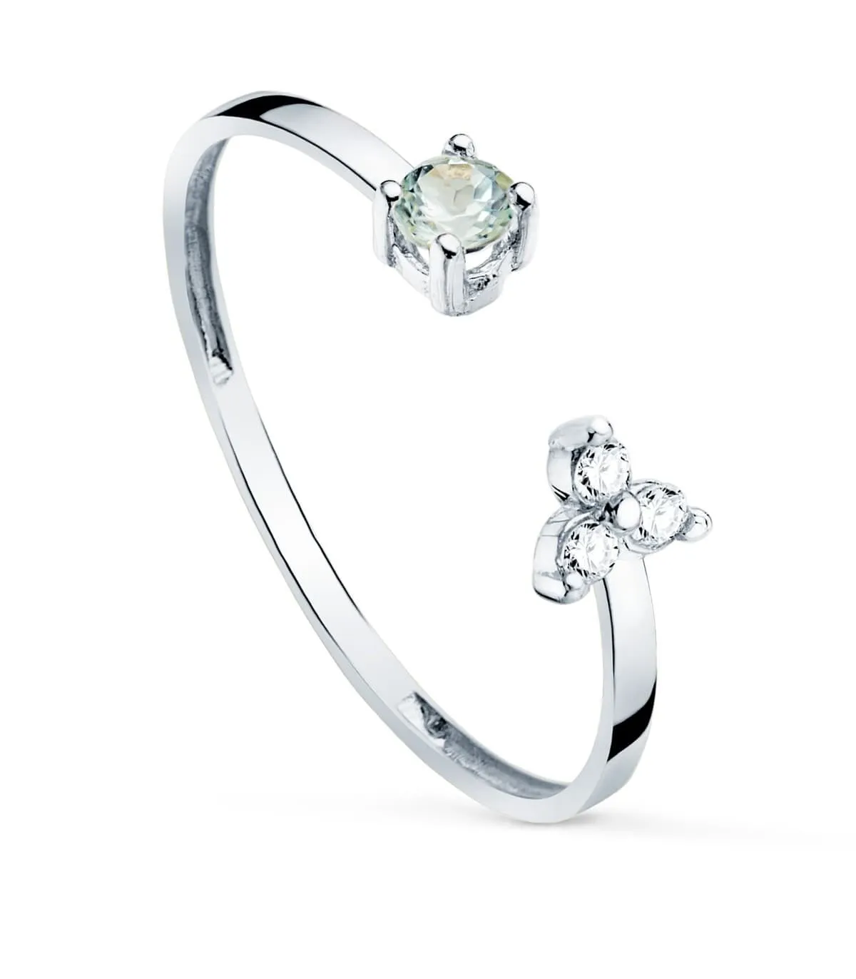 Anillo Bardot OB 18K Topacio y Diamantes