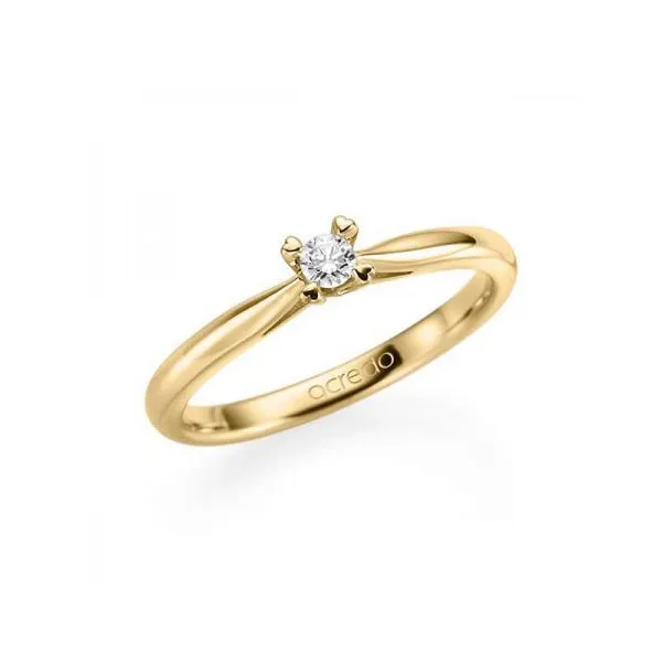 Anillo de compromiso Sargas 0,10  l Oro amarillo