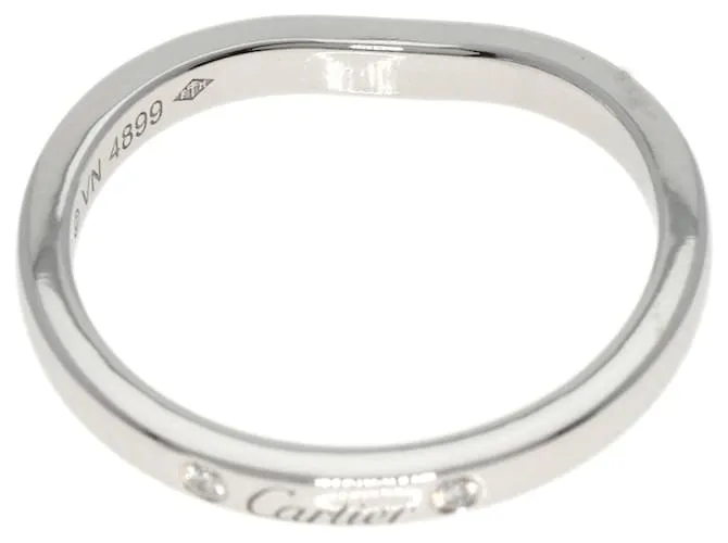 Anillo de diamantes Cartier Ballerina Curve 3P 