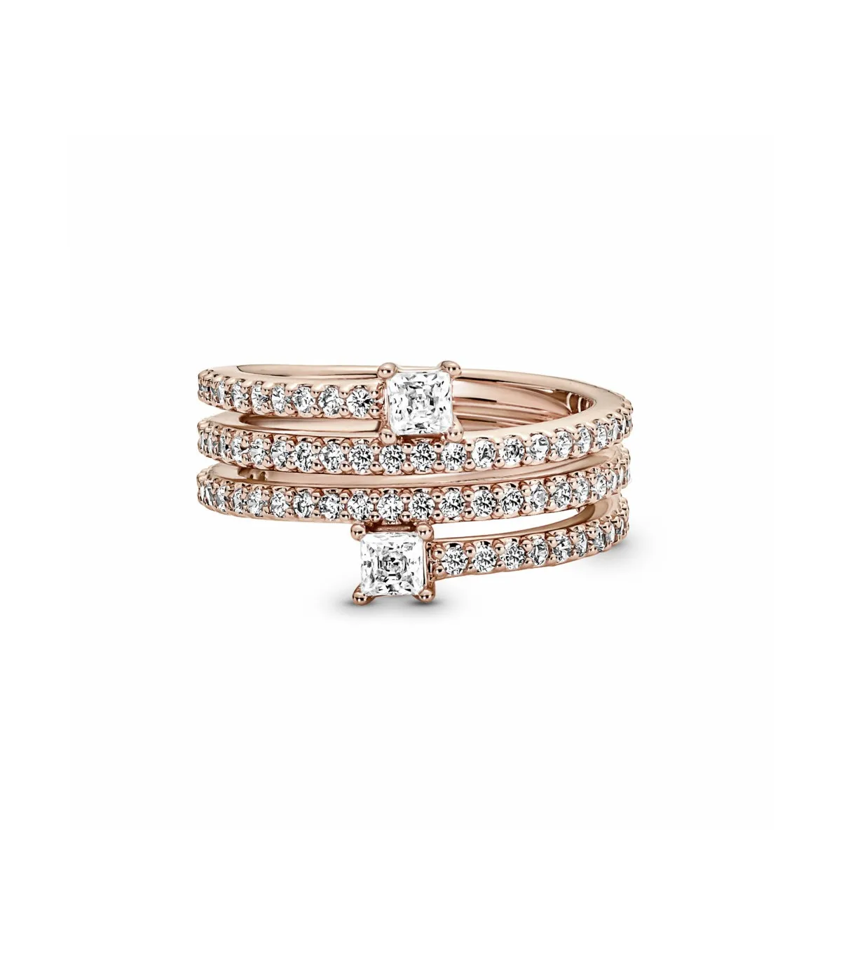 ANILLO PANDORA ROSE TRIPLE ESPIRAL  180051C01
