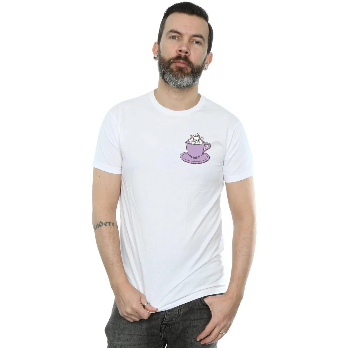 Aristocats Marie In Cup Breast Print