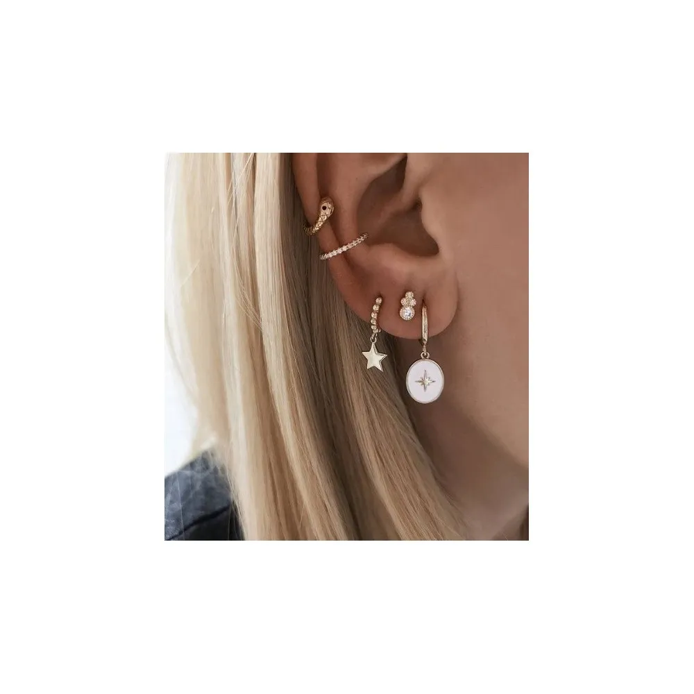 Aro Enamel Oro