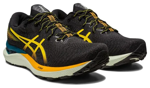 Asics Zapatillas Asics Gel Cumulus 24 TR Baño de Naturaleza Negro Amarillo