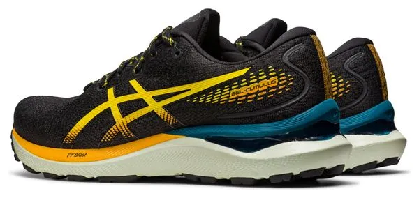 Asics Zapatillas Asics Gel Cumulus 24 TR Baño de Naturaleza Negro Amarillo