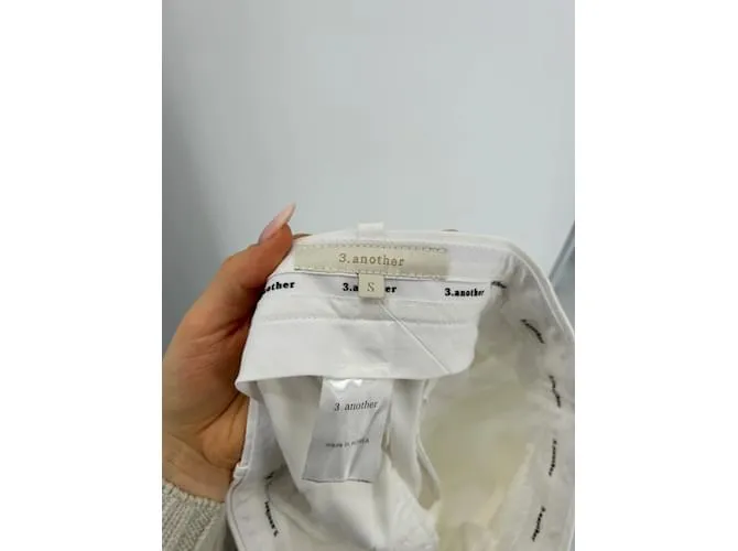 Autre Marque 3 OTRO Pantalón T.Poliéster Internacional S Blanco 