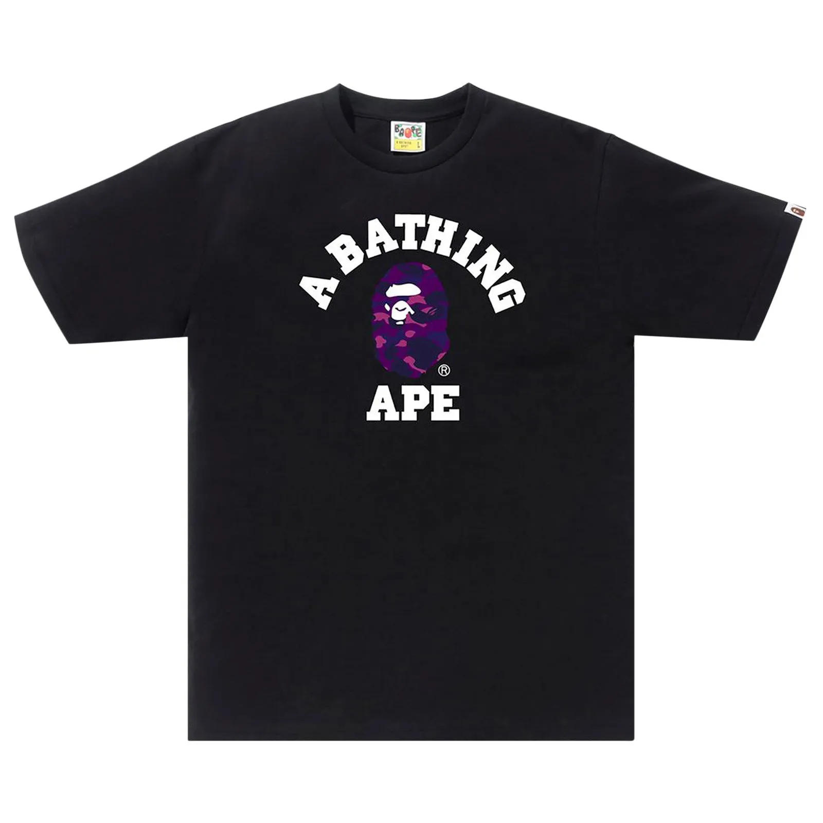 BAPE COLOR CAMO COLLEGE TSHIRT