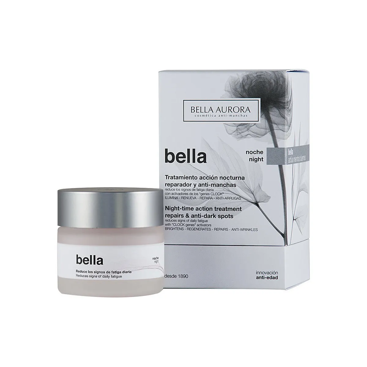 BELLA NOCHE TRATAMIENTO ACCIóN NOCTURNA REPARADOR Y ANTIMANCHA