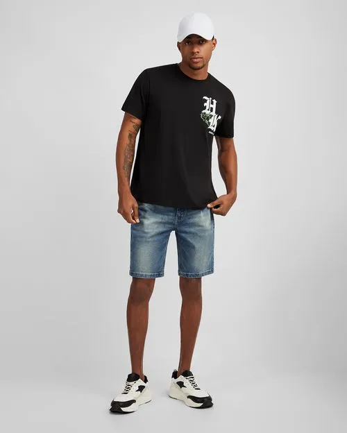 Bermuda Hombre Bernardo Dirty Wash