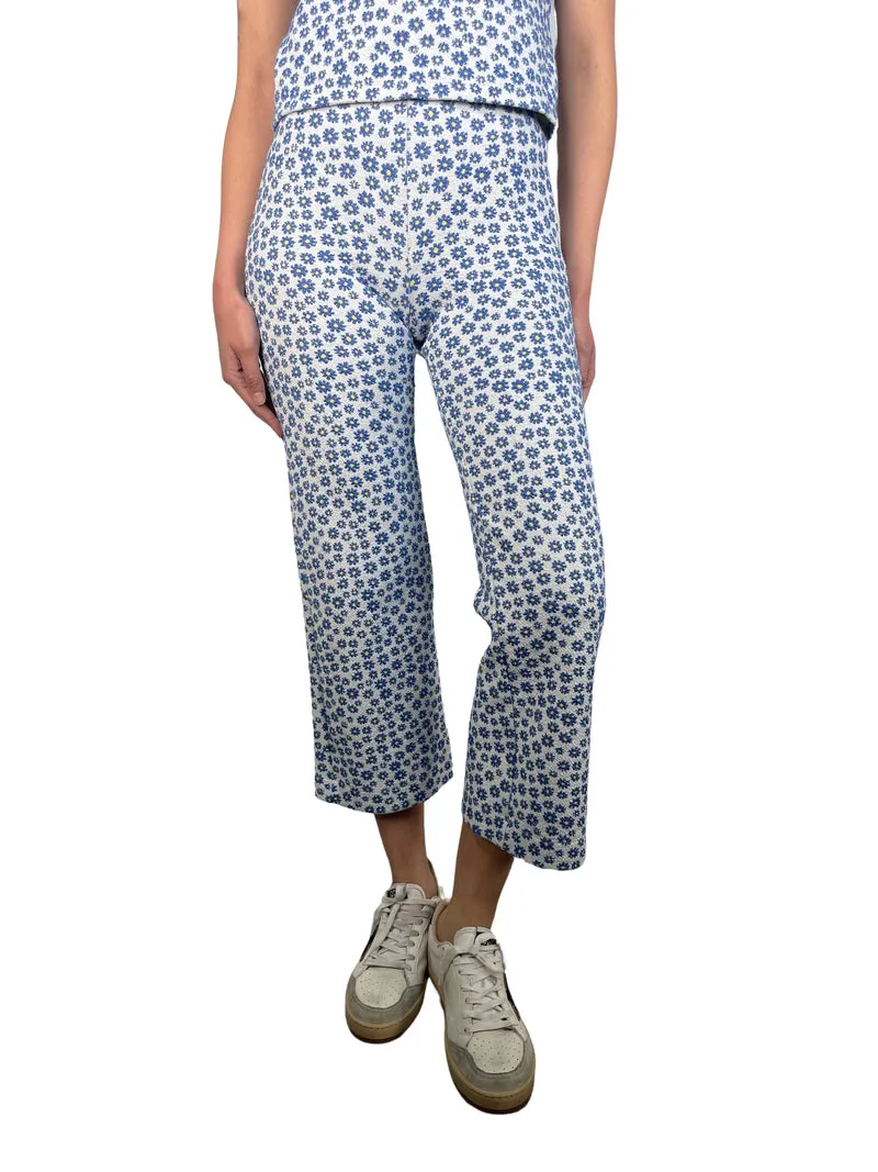 BIMBA Y LOLA Set Polera Y Pantalón Floreado Elasticado