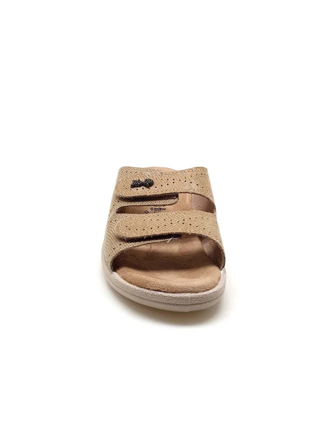 BIO UP SANDALIA VELCROS BEIGE CÓMODA Y FRESQUITA 475