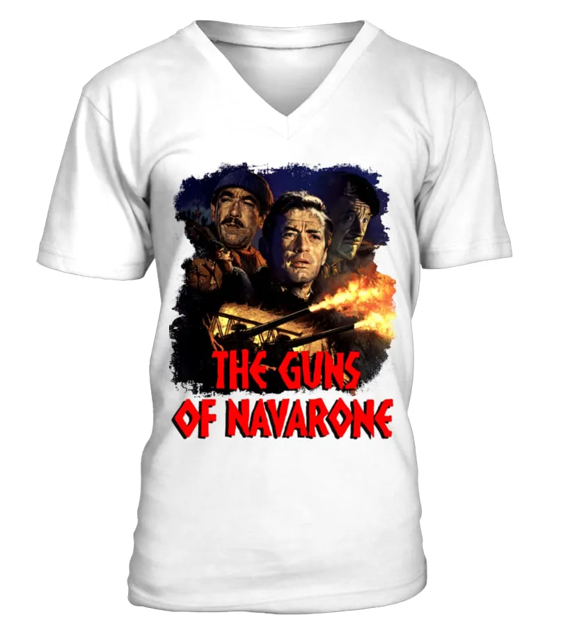 BM60004WTTHE GUNS OF NAVARONE CAMISETA CUELLO EN V UNISEX