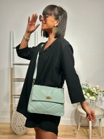 Bolso Acolchado TOUCHE Verde Menta