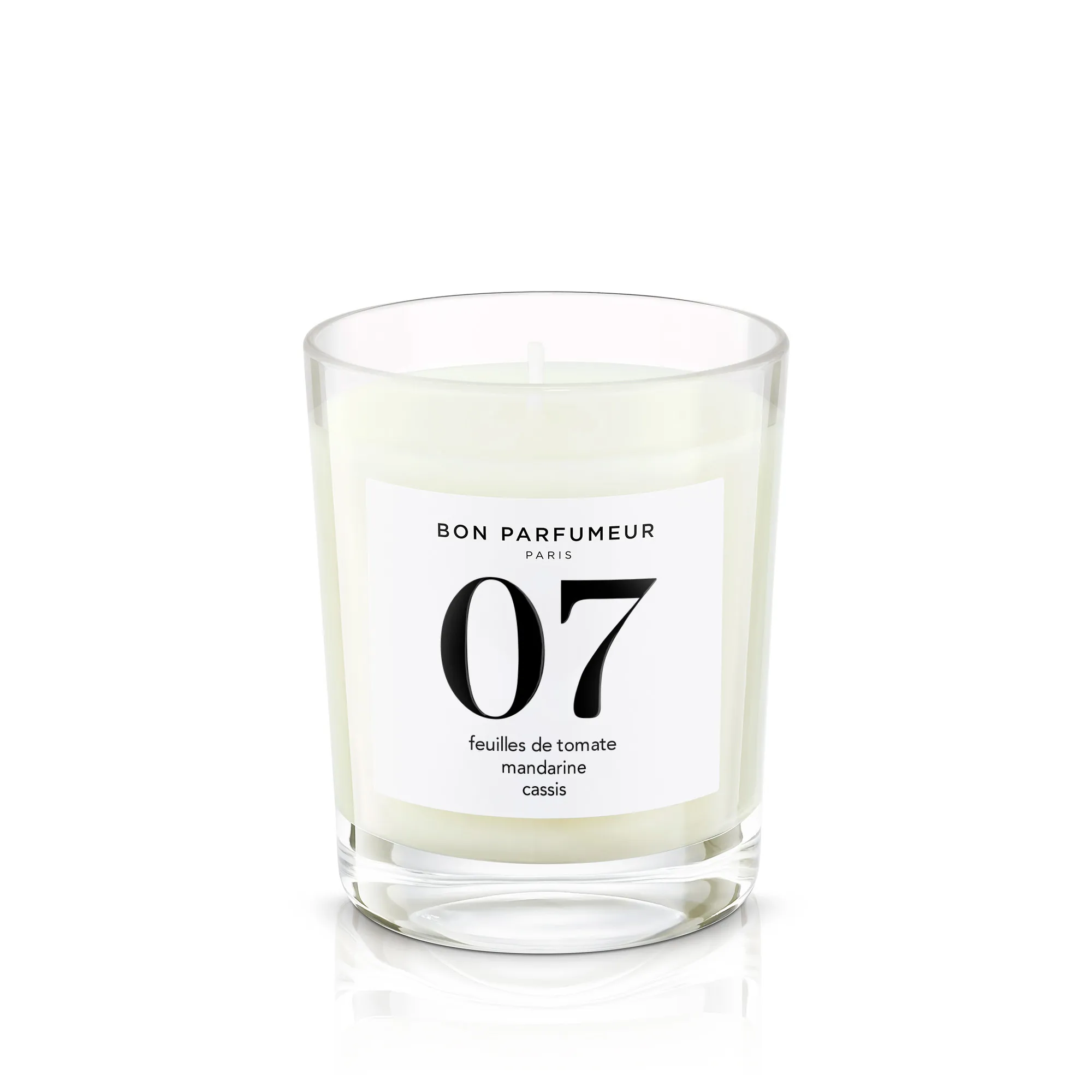 BON PARFUMEUR 07 HOJAS DE TOMATE MANDARINA GROSELLA NEGRA  VELA