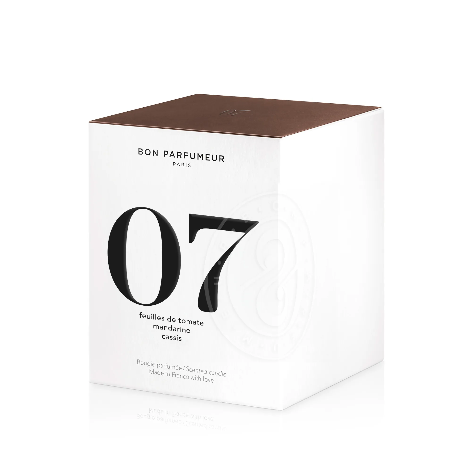 BON PARFUMEUR 07 HOJAS DE TOMATE MANDARINA GROSELLA NEGRA  VELA