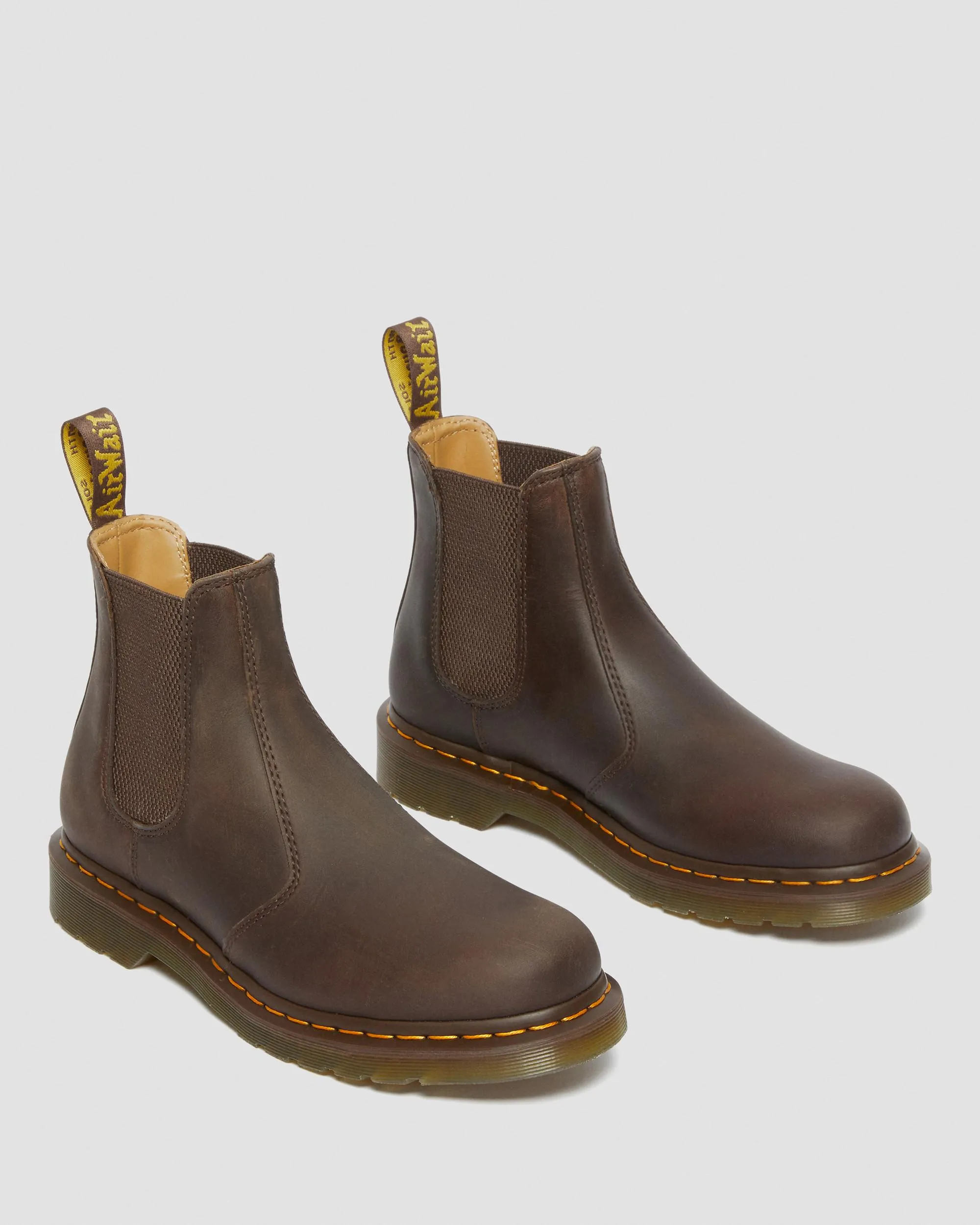 Botas Chelsea 2976 Yellow Stitch de piel Crazy Horse