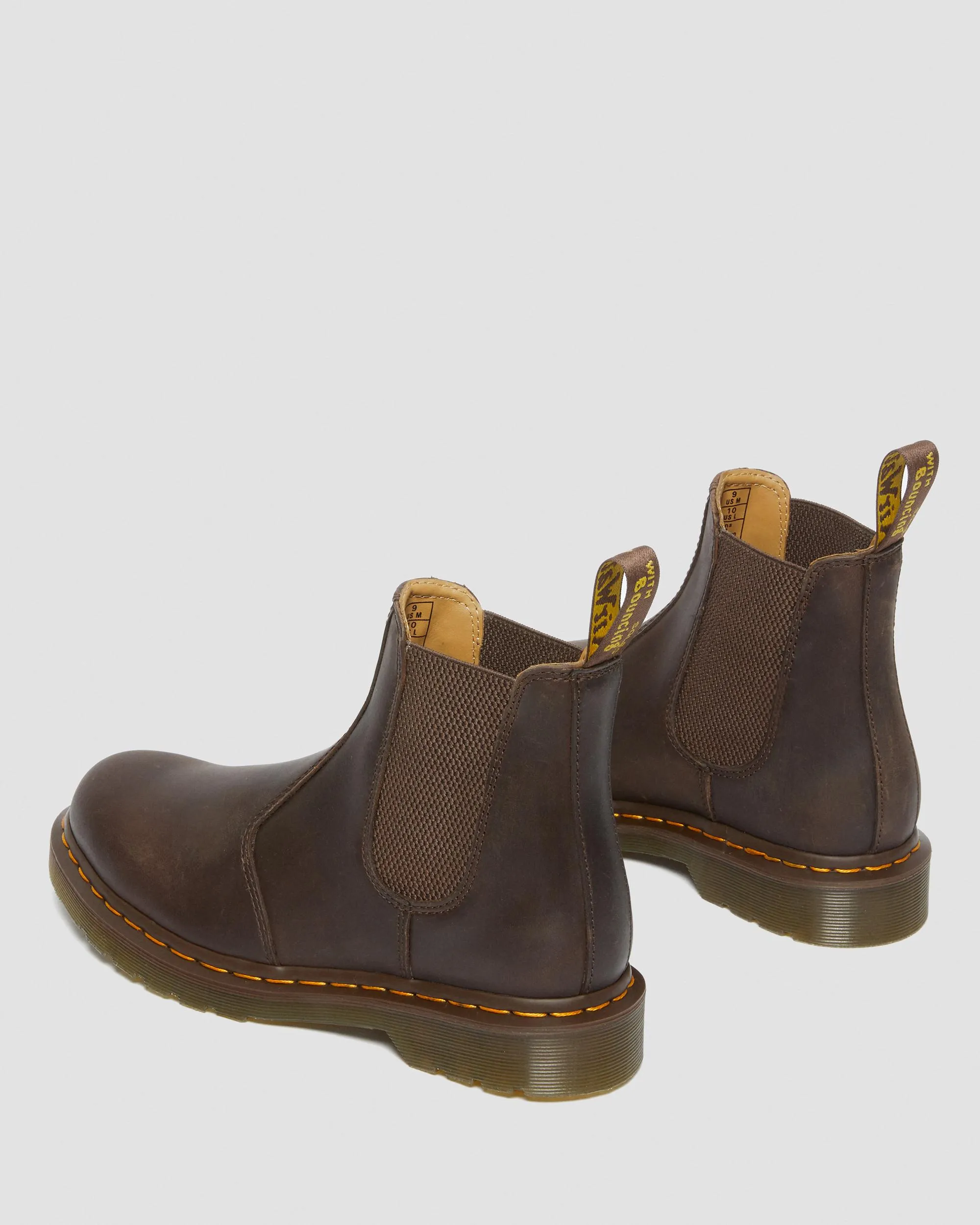 Botas Chelsea 2976 Yellow Stitch de piel Crazy Horse
