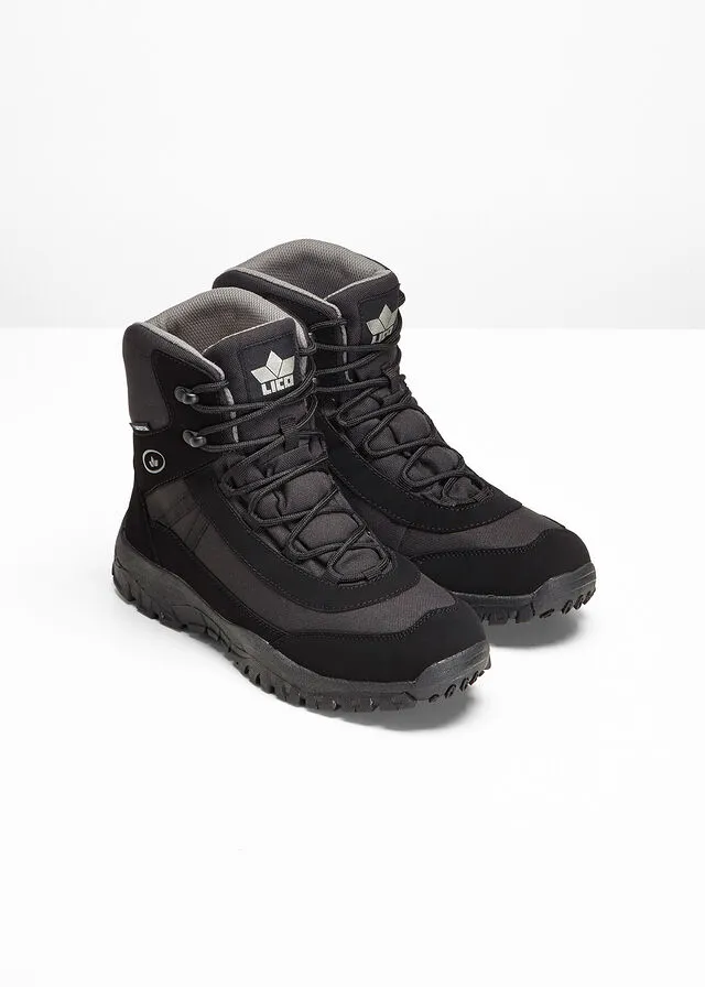 Botas con cordones de Lico Negro