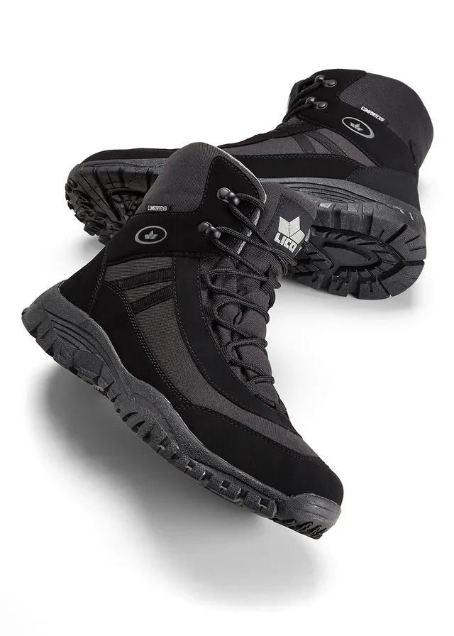 Botas con cordones de Lico Negro