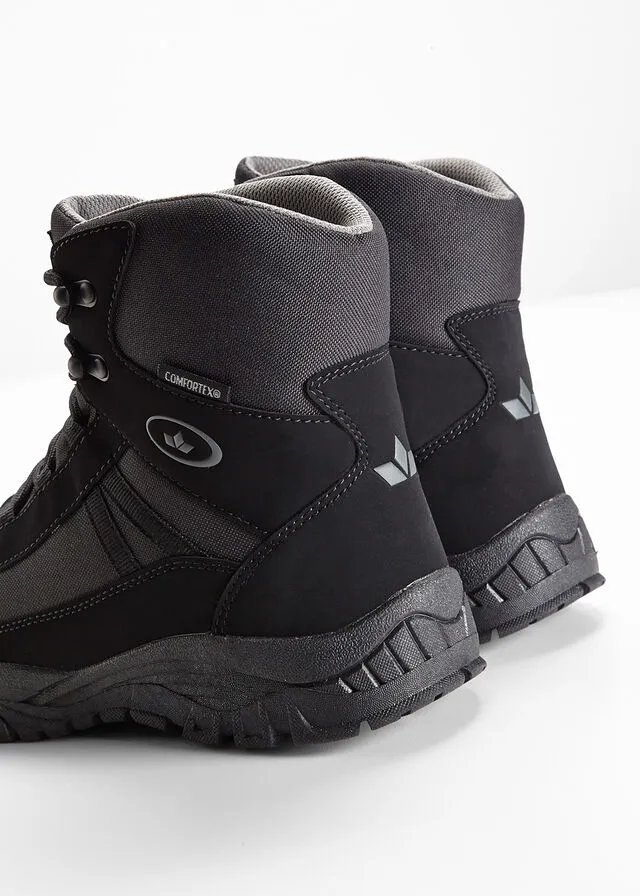 Botas con cordones de Lico Negro
