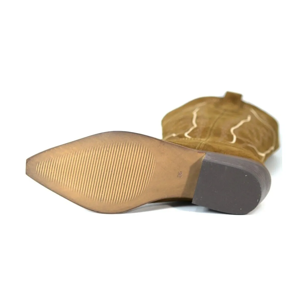 BOTAS COWBOY MUJER LIA TABACO