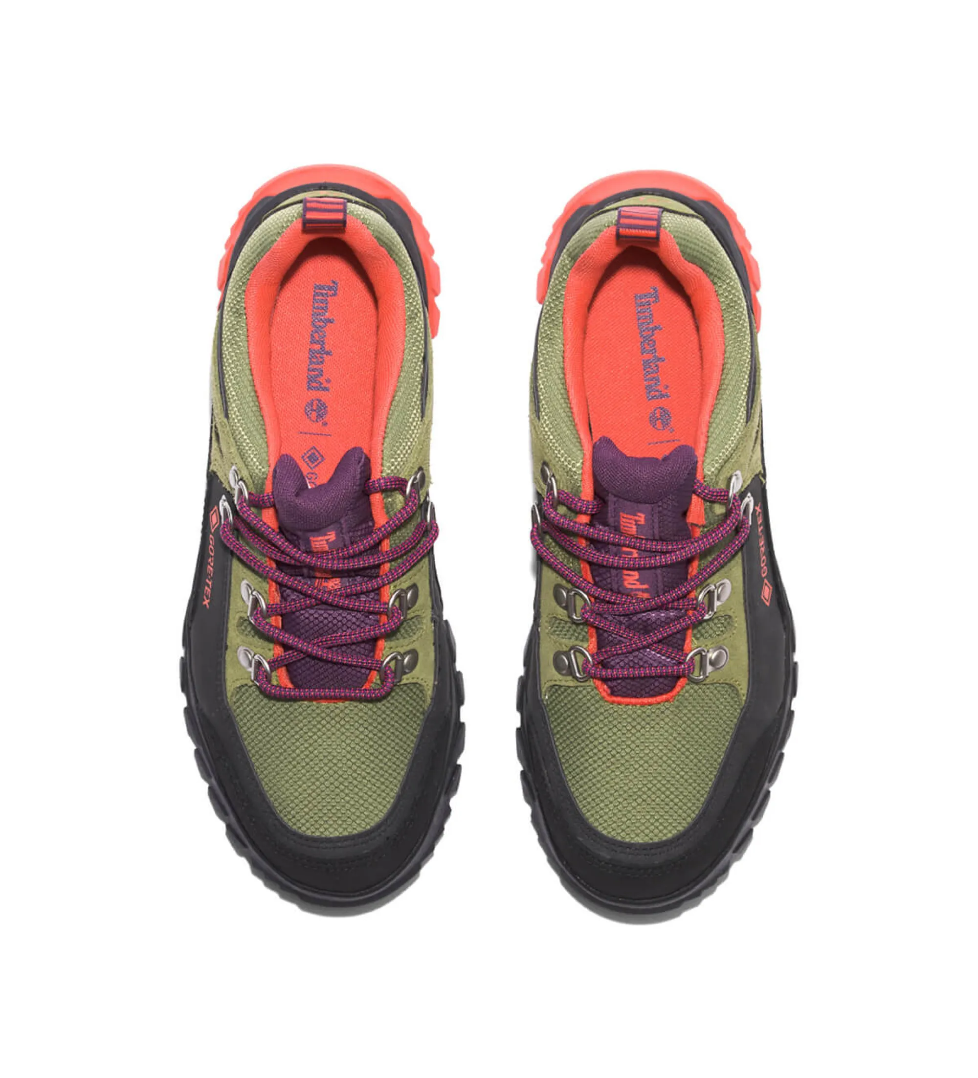 Botas de senderismo impermable verde