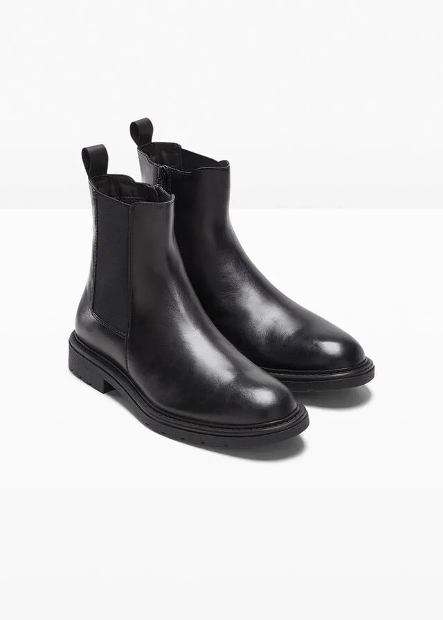 Botines Chelsea Negro