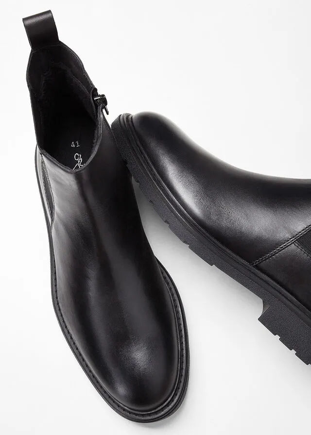 Botines Chelsea Negro